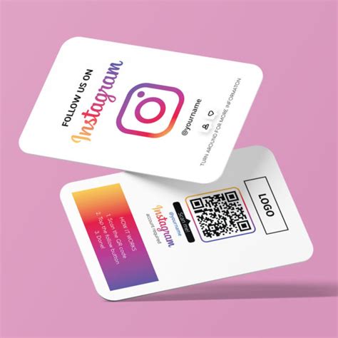 Instagram Business Cards With Qr Code Truzzer
