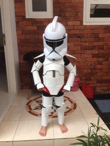 Diy Clone Trooper Costume Star Wars Halloween
