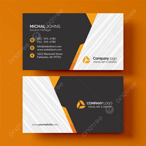 Creative Business Card Template Download On Pngtree