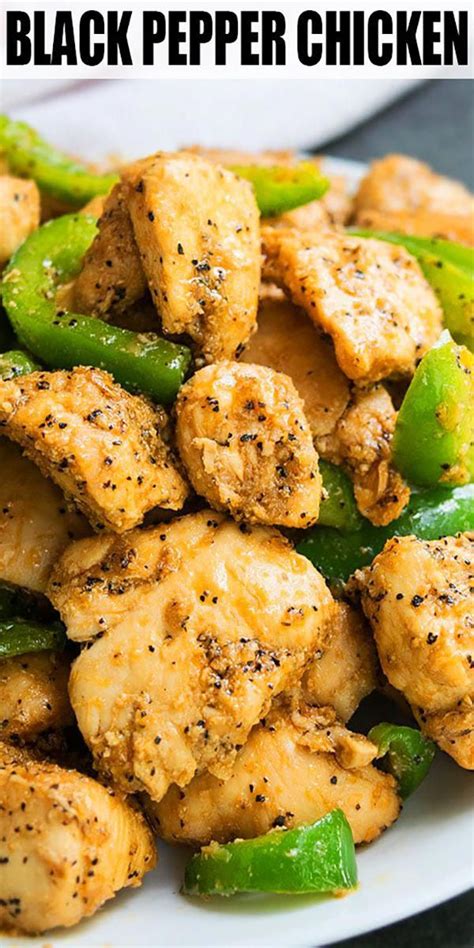 Our stir fried black pepper chicken recipe is one hot dish that is easy to make and packs a punch if you love the taste of pepper, the black pepper chicken stir fry has to be a part of your cooking for instance, you can combine indian curry leaves with chinese sauces such as oyster and soy. CHINESE BLACK PEPPER CHICKEN RECIPE- Quick, easy, best ...