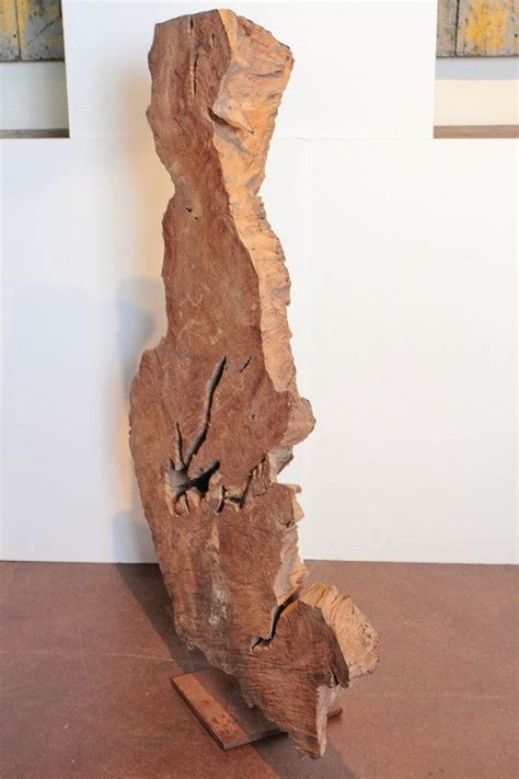 Modern Organic Abstract Wood Sculpture 50h At 1stdibs