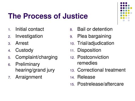 Ppt Criminal Justice Process And Perspectives Powerpoint