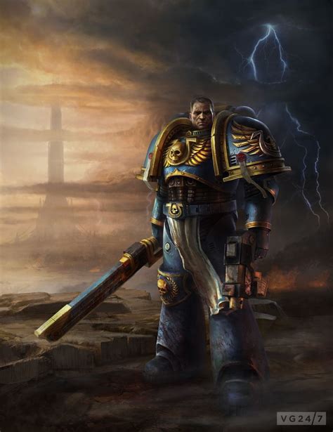 Warhammer 40000 Space Marine Concept Art Is Quite Lovely Space