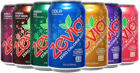 Amazon Zevia Zero Calorie Naturally Flavored Soda 24 Pack As Low As