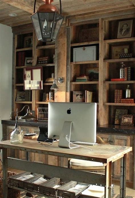 Modern Rustic Office Ideas