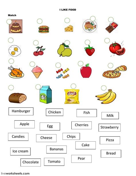 Food Online Exercise And Pdf You Can Do The Exercises Online Or