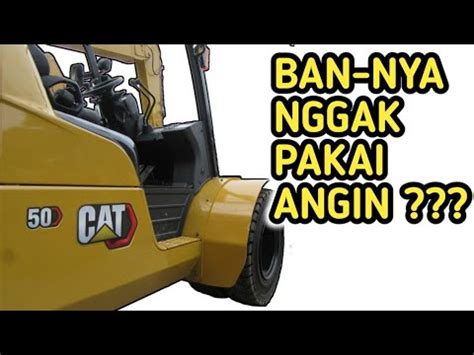 Forklift Yang Memakai Ban Buta Review Forklift Dp Nt Caterpillar Youtube