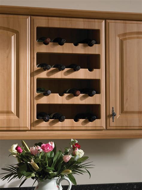 If you are buying the kitchen cabinets online, then you can find discount kitchen cabinets too. Wine Rack Cabinet Insert Diy | Wine rack cabinet, Kitchen ...