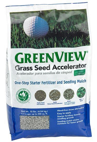 Greenview Grass Seed Accelerator 10 Lbs Grass Seed Seeds Seed