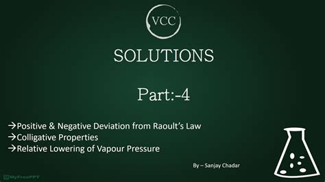 If non volatile solute dissolved in a solvent the non volatile molecule blocks the fraction of. Deviation from Raoult's Law, Colligative Properties | JEE ...