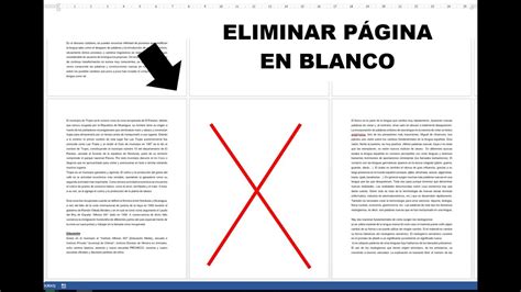 Word Eliminar Hoja En Blanco En Word Borrar Página En Blanco 2018