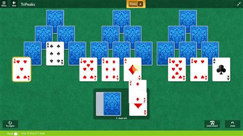 Microsoft Solitaire Collection Tripeaks June 17 2017 Youtube