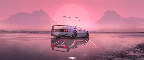 Aesthetic F40 By Tilianxposed Outrun