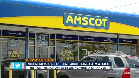 Police Searching For Man Who Robbed Woman At Amscot Atm Youtube