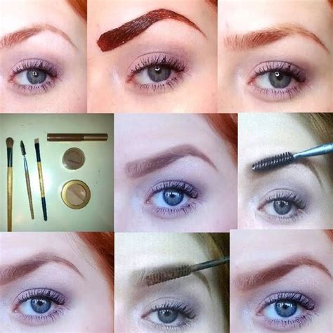 Redhead Brow Tinting Tutorial For Red Hair Auburn Hair And Strawberry