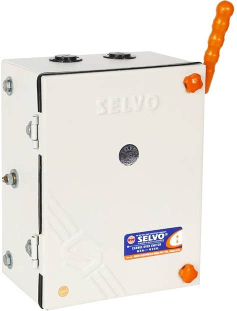 Selvo 63 Amps 240 Volts Offload Double Pole Changeover Metal Electrical