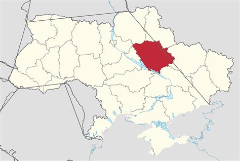 Map Of Poltava Ukraine