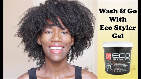 No need to worry, we got you covered! Wash and Go on 4a/4b Natural Hair (Eco Styler Gel ...