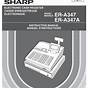 Sharp Er-a420 Programming Manual