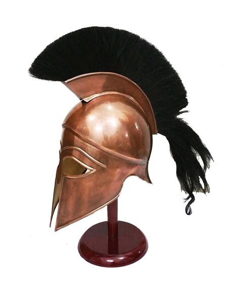 Buy Medieval Greek Corinthian Helmet Movie Roman Spartan Helmet Replica