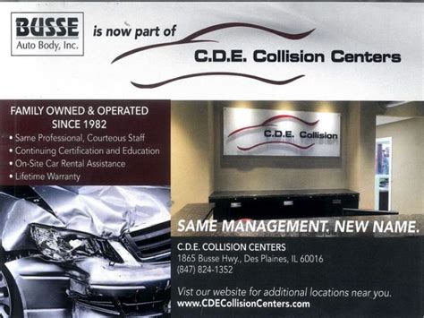 Auto Body Repair Des Plaines Cde Collision Centers