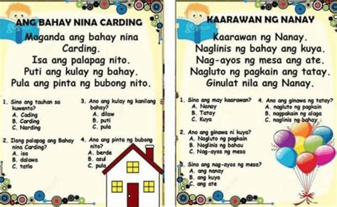Teacher Fun Files Filipino Reading Materials For Kindergarten Bank2home