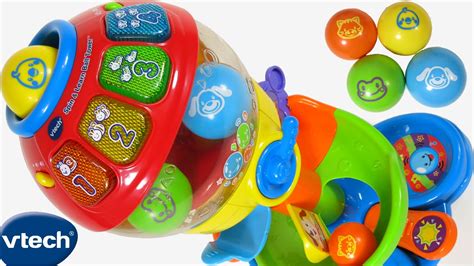 New Vtech Baby Toddler Spin And Learn Ball Tower Toy 100 Lights And Sounds
