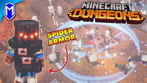Minecraft Spider Man Spider Armor Pumpkin Pastures Minecraft