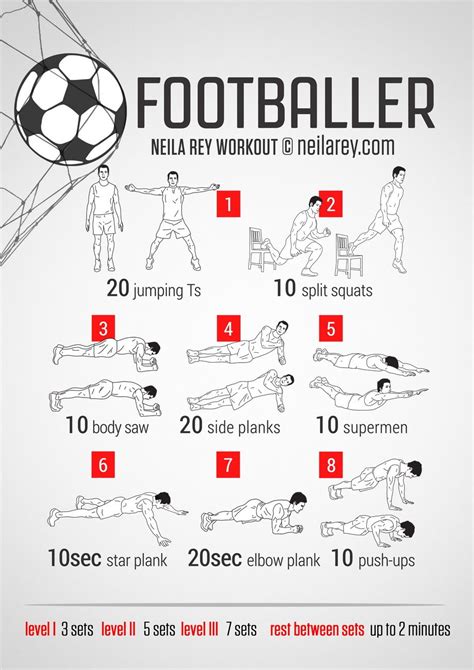 Footballer Workout Soccer Workouts Soccer Player Workout Football