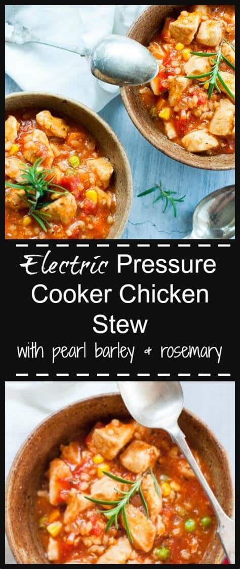 Chicken breast, whole chicken, ground chicken, chicken thighs Pressure Cooker Chicken Stew Recipe | My Sugar Free Kitchen