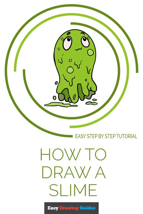 How To Draw A Slime Really Easy Drawing Tutorial