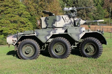 For Sale A Vintage 6x6 Alvis Saladin Armored Vehicle With A