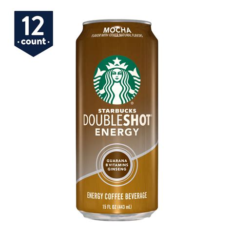 Starbucks Doubleshot Energy Mocha 15 Oz Cans 12 Count