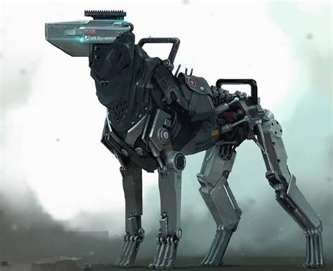 Boston Dynamics Concept Art Mecha Pinterest