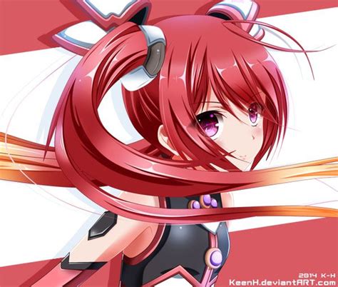 Ore Twintails Tail Red By Keenh On Deviantart