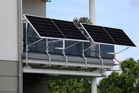 Balkon Solaranlage Watt Mit Watt Wechselrichter KAWO SUN AG