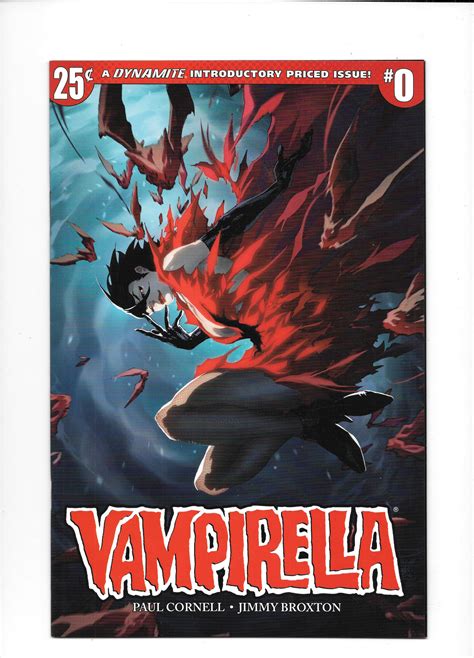 Vampirella 0 2017 Nm Dynamite Comics Etsy