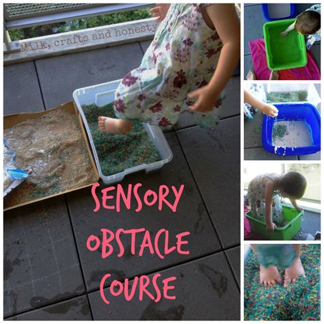 Sensory Obstacle Course Fun For Tots Feet Actividades Para Niños