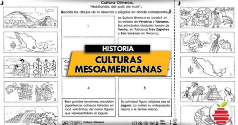 El Profe Elbyez Material De Las Culturas Mesoamericanas