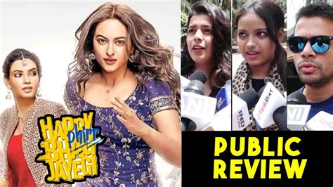 Happy Phiirr Bhag Jayegi Public Review First Day First Show Sonakshi Sinha Youtube