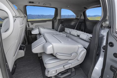It offers a lot of cargo space, but it isn't as easy to access that. 2021 Honda Odyssey Interior Photos | CarBuzz