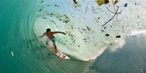 Swimming Among Balis Plastic Tide Surfpolitik Swellnet