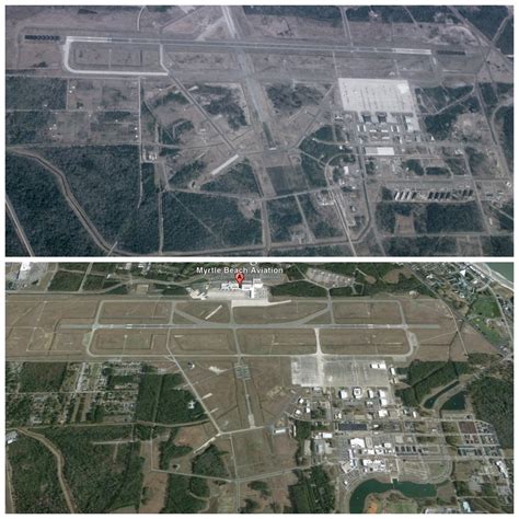 Myrtle Beach Air Force Base Then And Now Michael Debock Flickr
