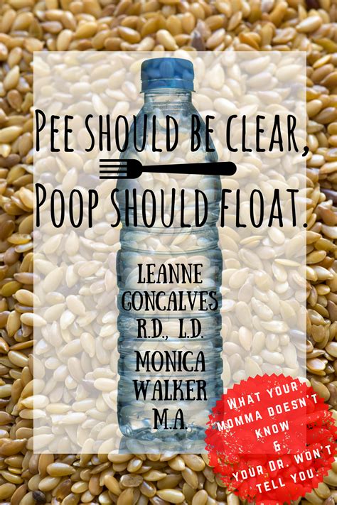Smashwords - Pee Should Be Clear, Poop Should Float. - a book by Leanne Goncalves & Monica Walker