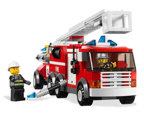 Lego Set 7239 1 Fire Truck 2005 City Fire Rebrickable Build