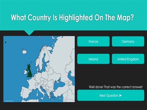 Europe Country Map Quiz Teaching Resources