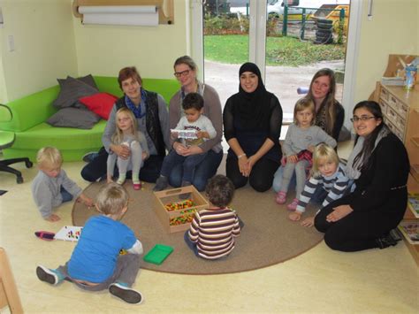 Niederländerinnen Schnuppern Einen Tag Im Ev Jona Kindergarten