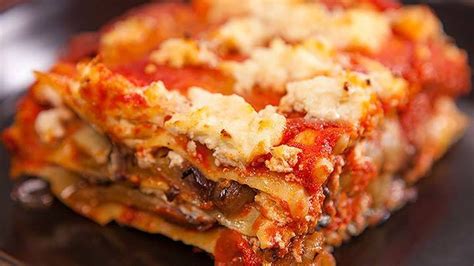Grilled Eggplant Ricotta And Tomato Curly Lasagne — Everyday Gourmet