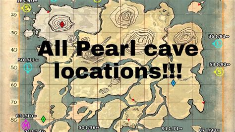 All Island Pearl Cave Locations Youtube
