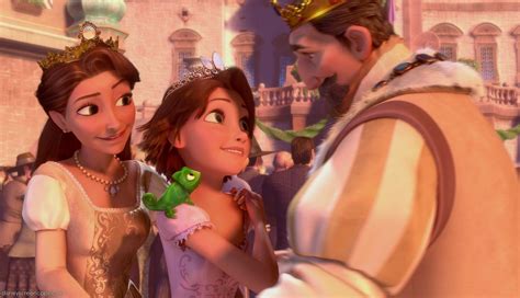 Rapunzel And Her Parents Tangled Photo 37207519 Fanpop